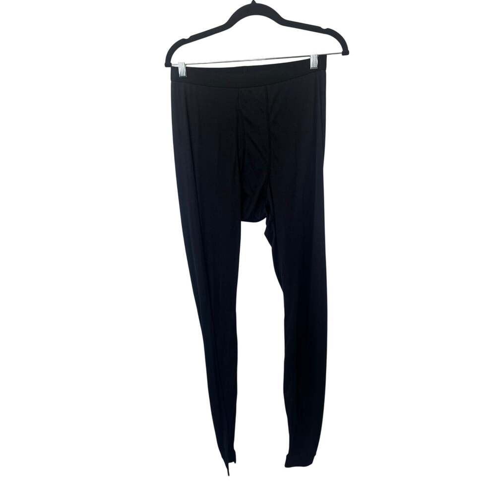 Vintage Patagonia Capilene Base Layer Long Underwear Leggings Black Men’s L